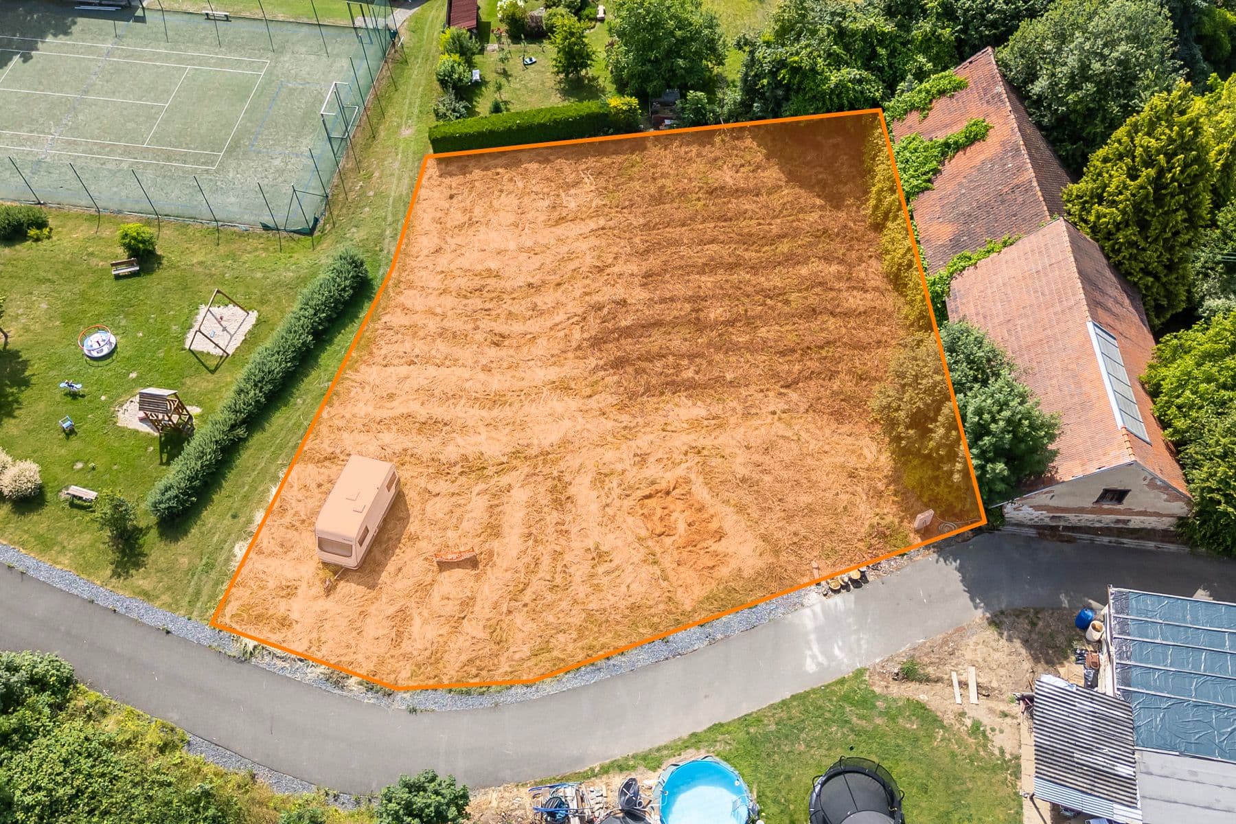 Predaj pozemku 1.175 m², Stranný, Středočeský kraj Predaj pozemku 1.175 m², Stranný, Středočeský kraj