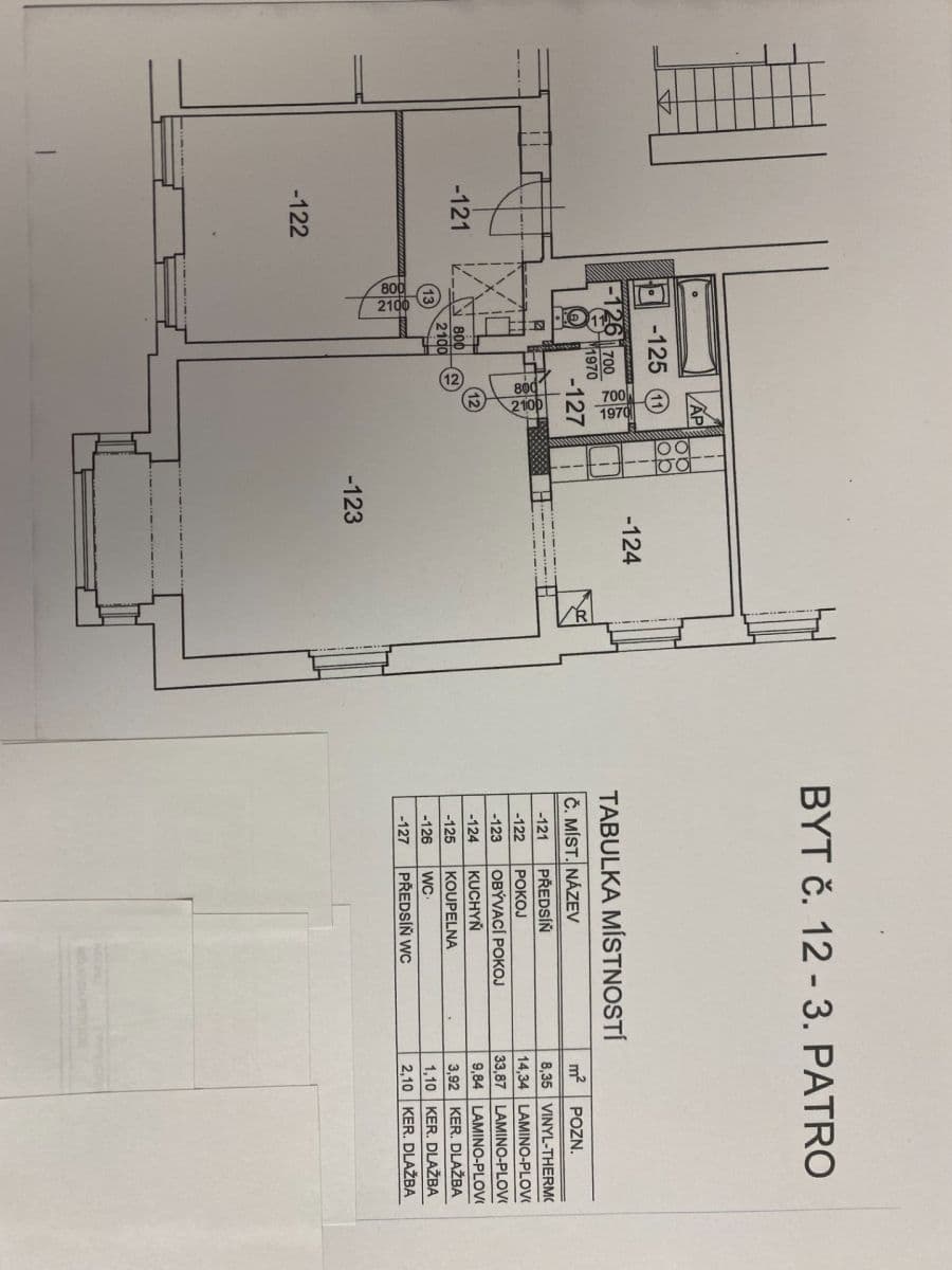 Prenájom bytu 2-izbový 74 m², Rumunská, Praha, Praha Prenájom bytu 2-izbový 74 m², Rumunská, Praha, Praha