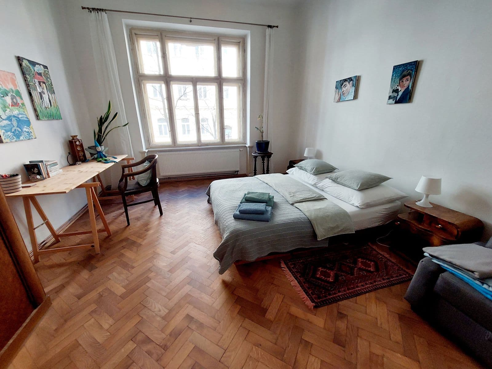Prenájom bytu 84 m², Mánesova, Praha, Praha Prenájom bytu 84 m², Mánesova, Praha, Praha