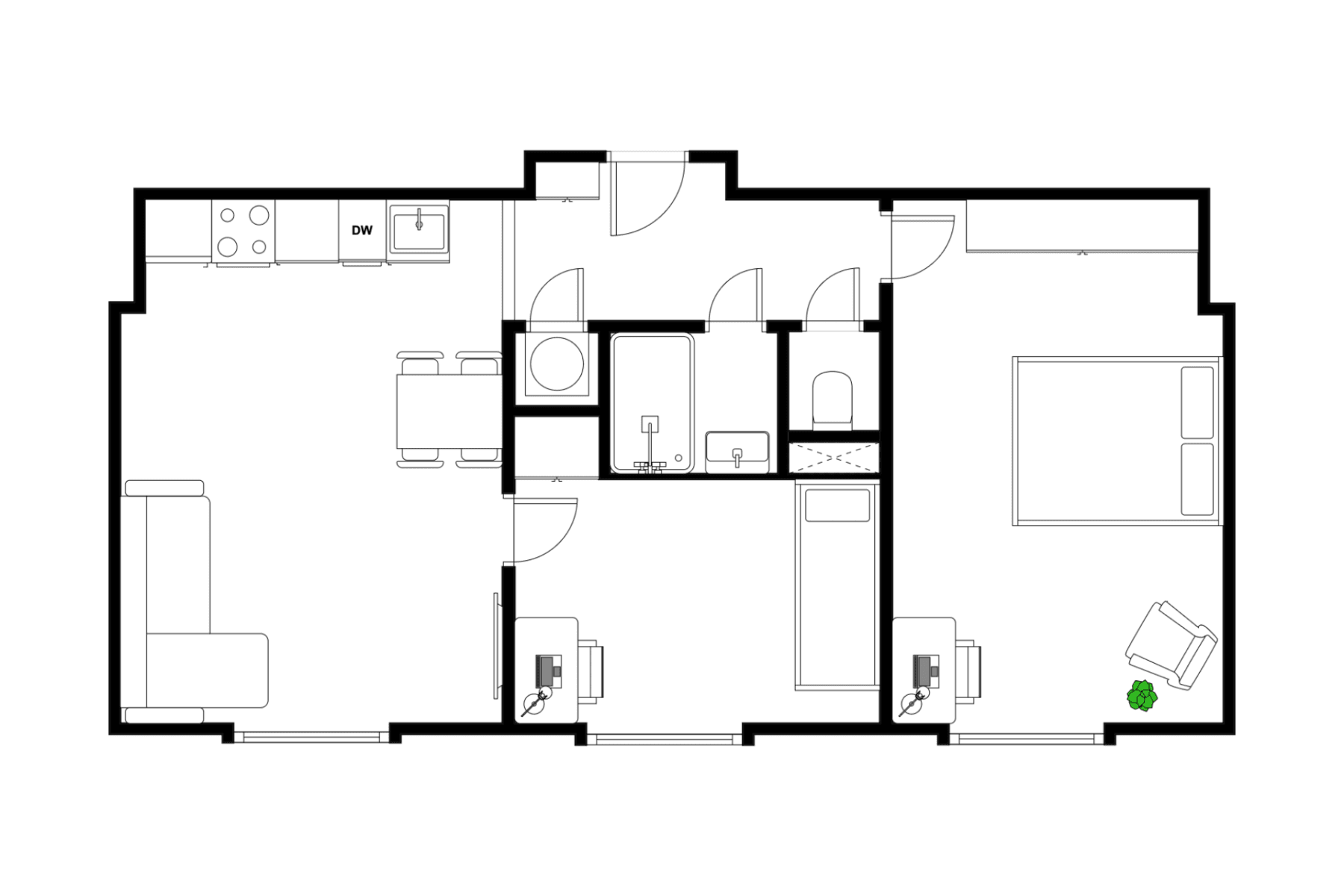 Predaj bytu 3-izbový 53 m², Buková, Praha, Praha Predaj bytu 3-izbový 53 m², Buková, Praha, Praha