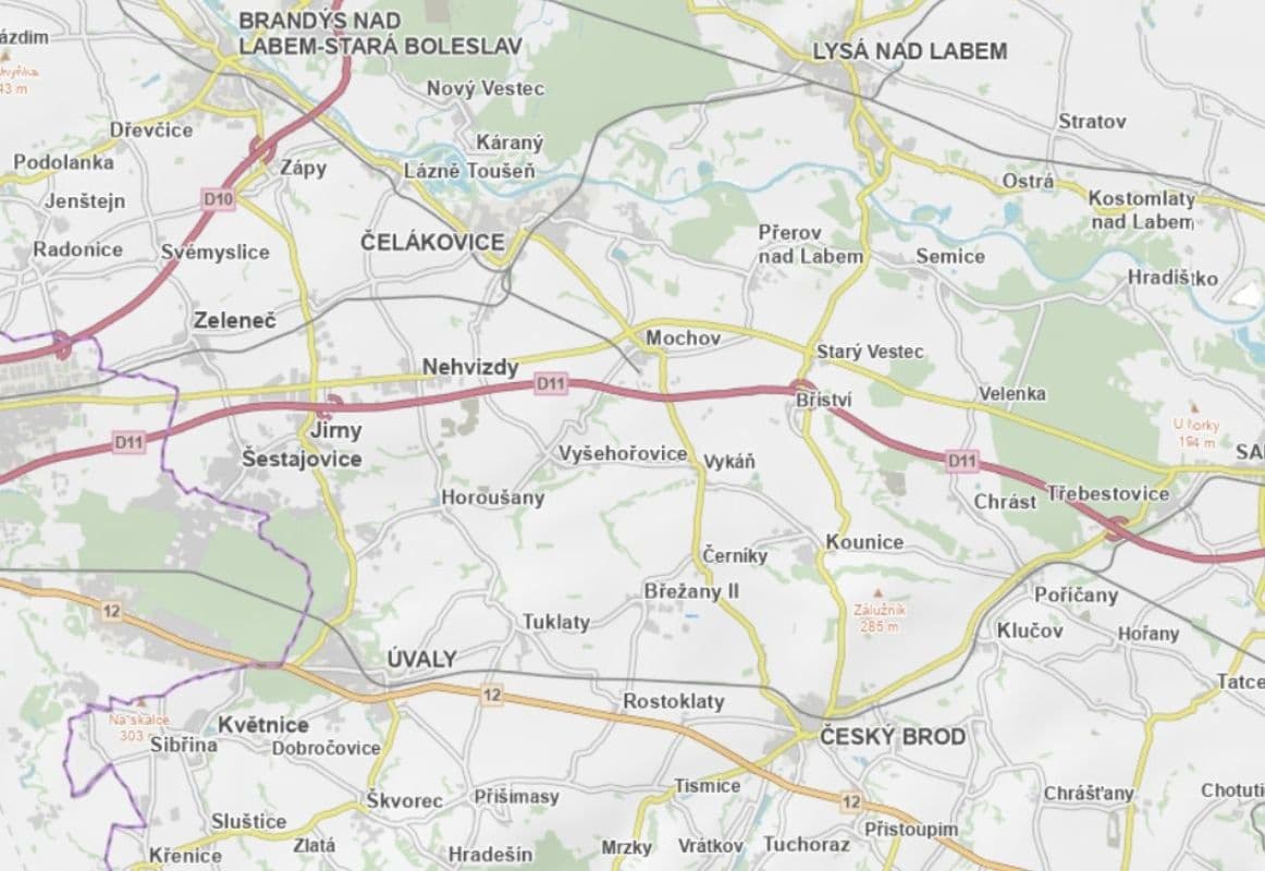 Predaj pozemku 8.150 m², Černíky, Středočeský kraj Predaj pozemku 8.150 m², Černíky, Středočeský kraj