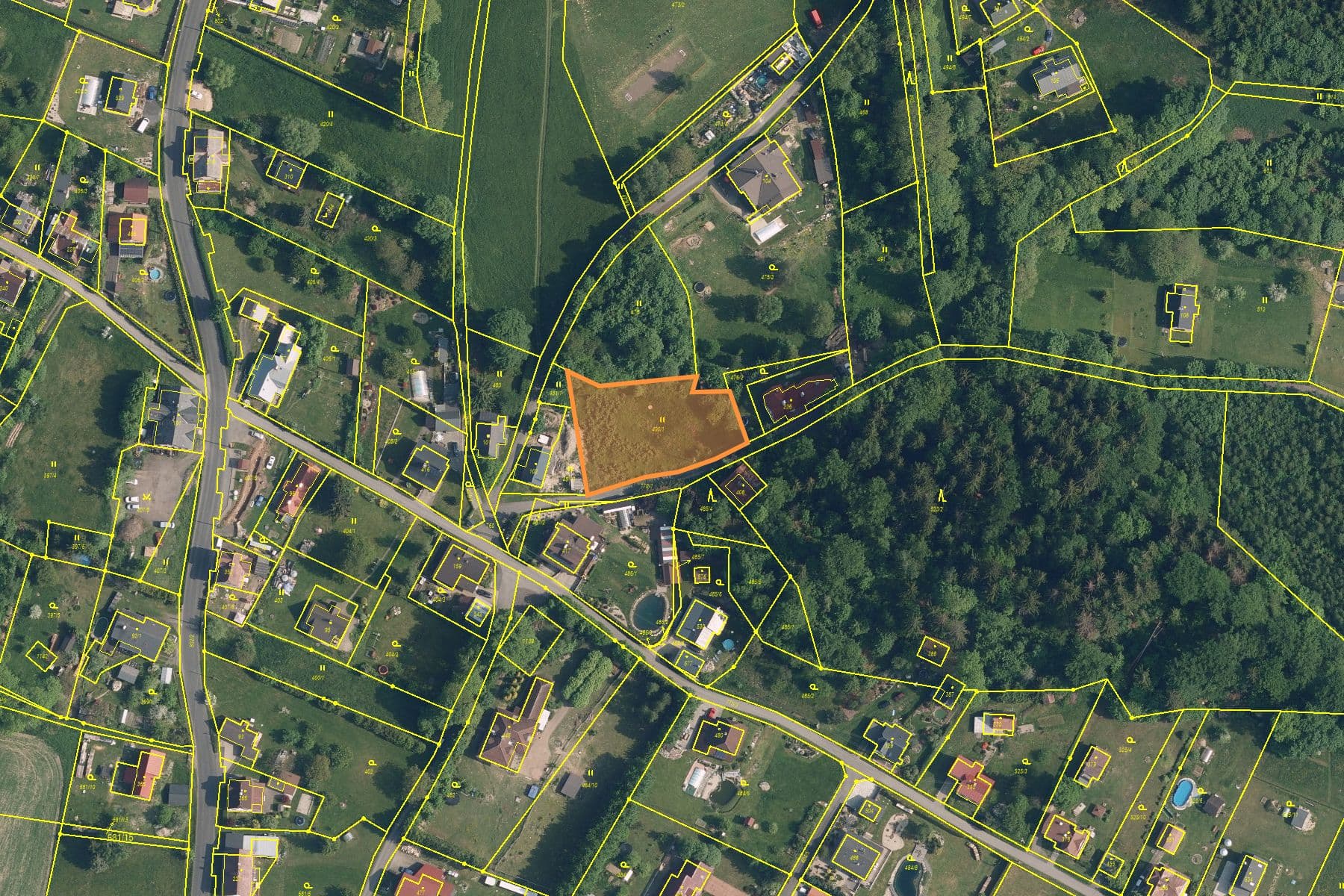 Predaj pozemku 1.616 m², Pěnčín, Liberecký kraj Predaj pozemku 1.616 m², Pěnčín, Liberecký kraj