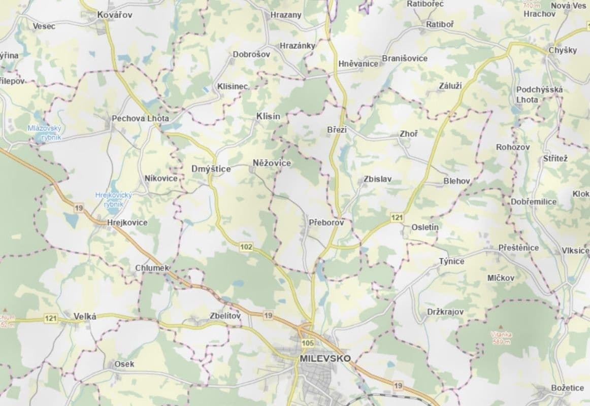 Predaj pozemku 1.762 m², Hrazany, Jihočeský kraj Predaj pozemku 1.762 m², Hrazany, Jihočeský kraj