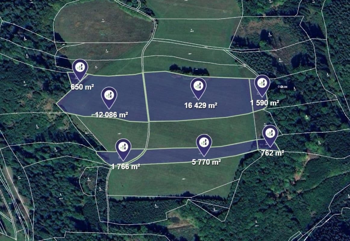 Predaj pozemku 39.053 m², Městečko Trnávka, Pardubický kraj Predaj pozemku 39.053 m², Městečko Trnávka, Pardubický kraj