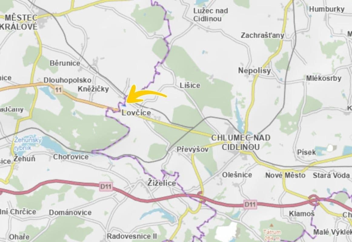 Predaj pozemku 1.766 m², Lovčice, Královéhradecký kraj Predaj pozemku 1.766 m², Lovčice, Královéhradecký kraj