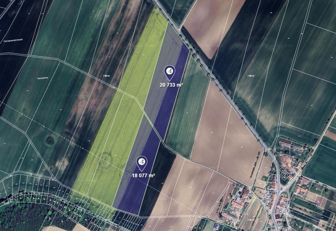Predaj pozemku 7.762 m², Kadov, Jihomoravský kraj Predaj pozemku 7.762 m², Kadov, Jihomoravský kraj