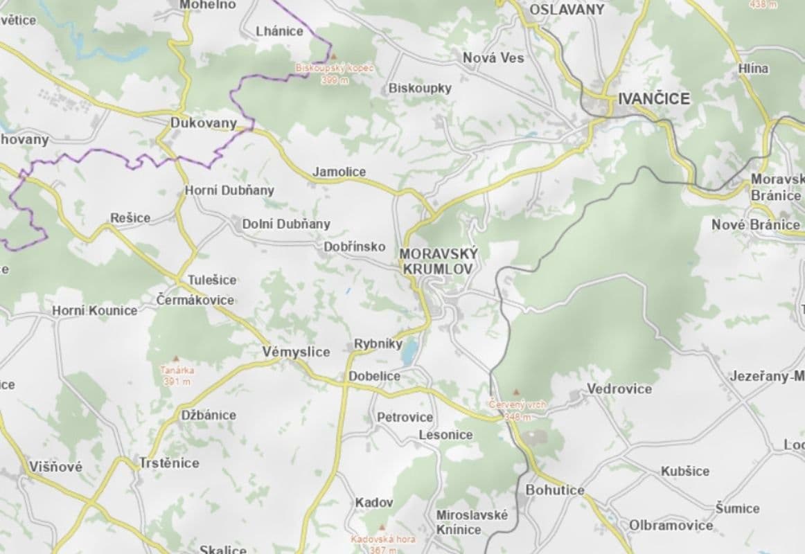 Predaj pozemku 2.932 m², Moravský Krumlov, Jihomoravský kraj Predaj pozemku 2.932 m², Moravský Krumlov, Jihomoravský kraj