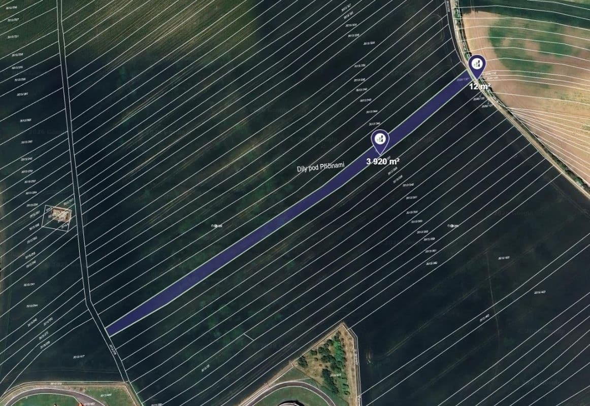 Predaj pozemku 3.932 m², Klobouky u Brna, Jihomoravský kraj Predaj pozemku 3.932 m², Klobouky u Brna, Jihomoravský kraj