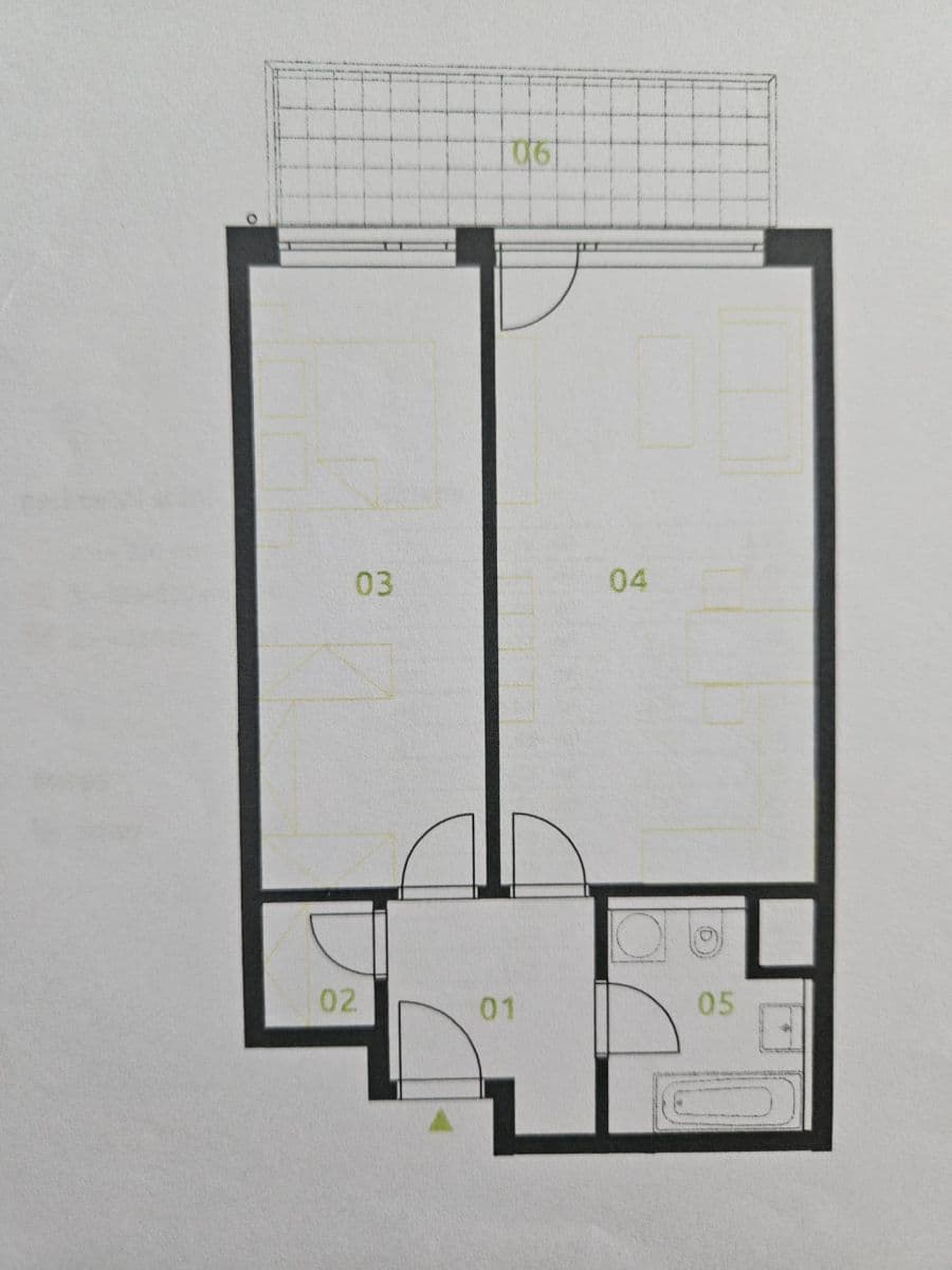 Prenájom bytu 2-izbový 55 m², Československého exilu, Praha, Praha Prenájom bytu 2-izbový 55 m², Československého exilu, Praha, Praha