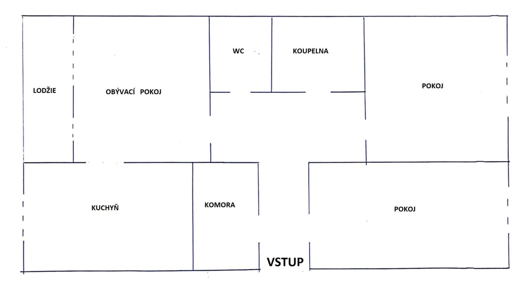 Predaj bytu 3-izbový 77 m², Hekrova, Praha, Praha Predaj bytu 3-izbový 77 m², Hekrova, Praha, Praha