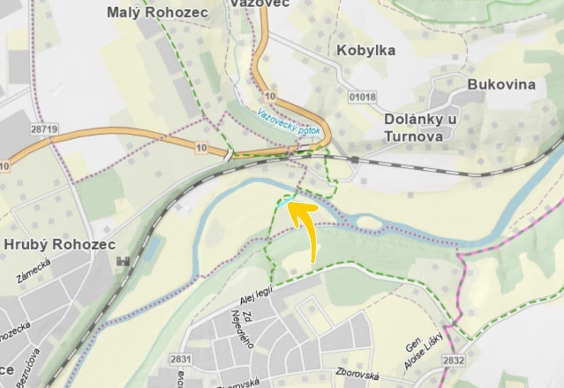 Predaj pozemku 1.668 m², Turnov, Liberecký kraj Predaj pozemku 1.668 m², Turnov, Liberecký kraj