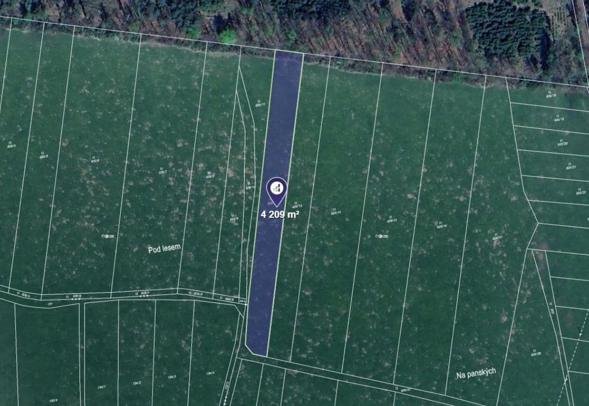 Predaj pozemku 4.209 m², Čížkov, Plzeňský kraj Predaj pozemku 4.209 m², Čížkov, Plzeňský kraj