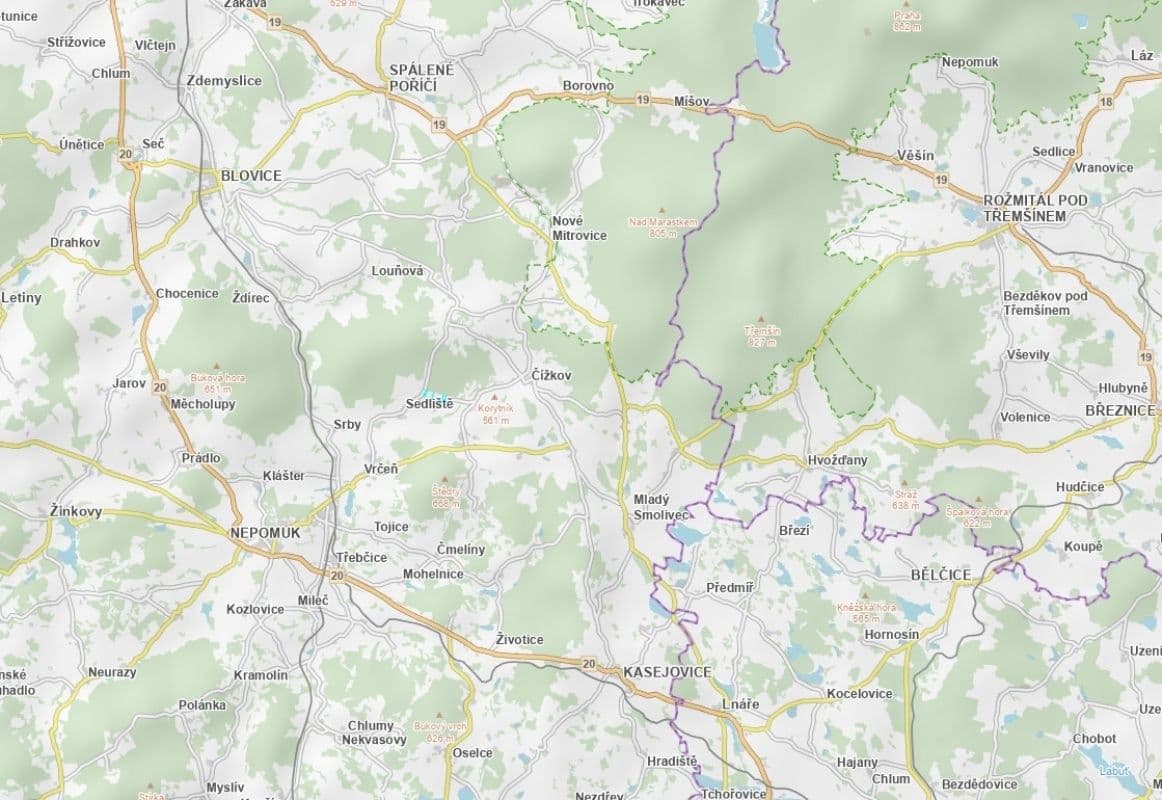 Predaj pozemku 4.209 m², Čížkov, Plzeňský kraj Predaj pozemku 4.209 m², Čížkov, Plzeňský kraj