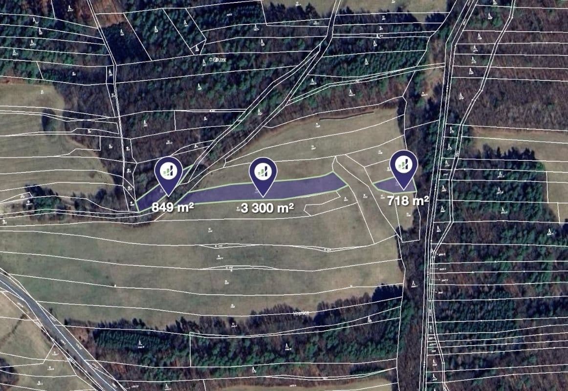 Predaj pozemku 29.625 m², Petrůvka, Zlínský kraj Predaj pozemku 29.625 m², Petrůvka, Zlínský kraj