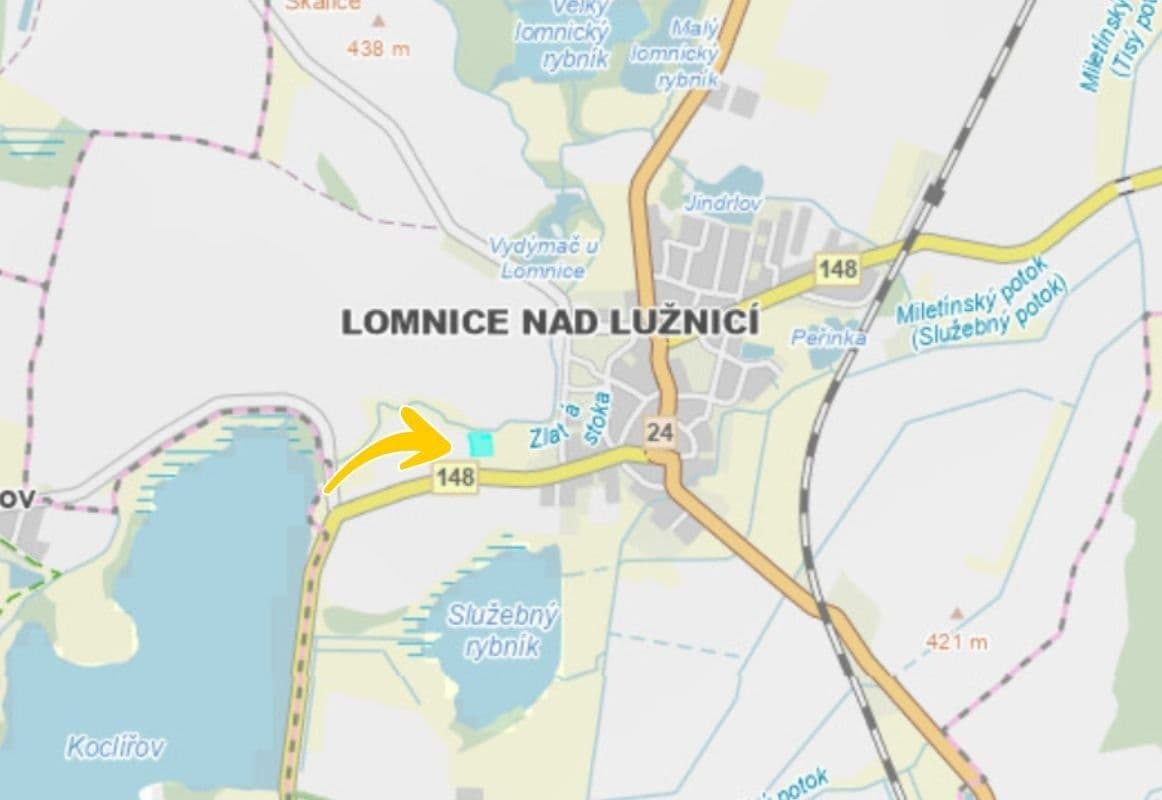 Predaj pozemku 5.948 m², Lomnice nad Lužnicí, Jihočeský kraj Predaj pozemku 5.948 m², Lomnice nad Lužnicí, Jihočeský kraj