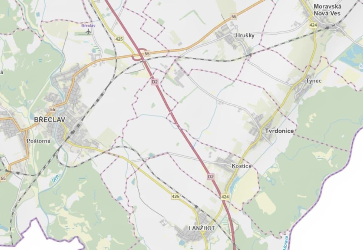 Predaj pozemku 2.181 m², Kostice, Jihomoravský kraj Predaj pozemku 2.181 m², Kostice, Jihomoravský kraj