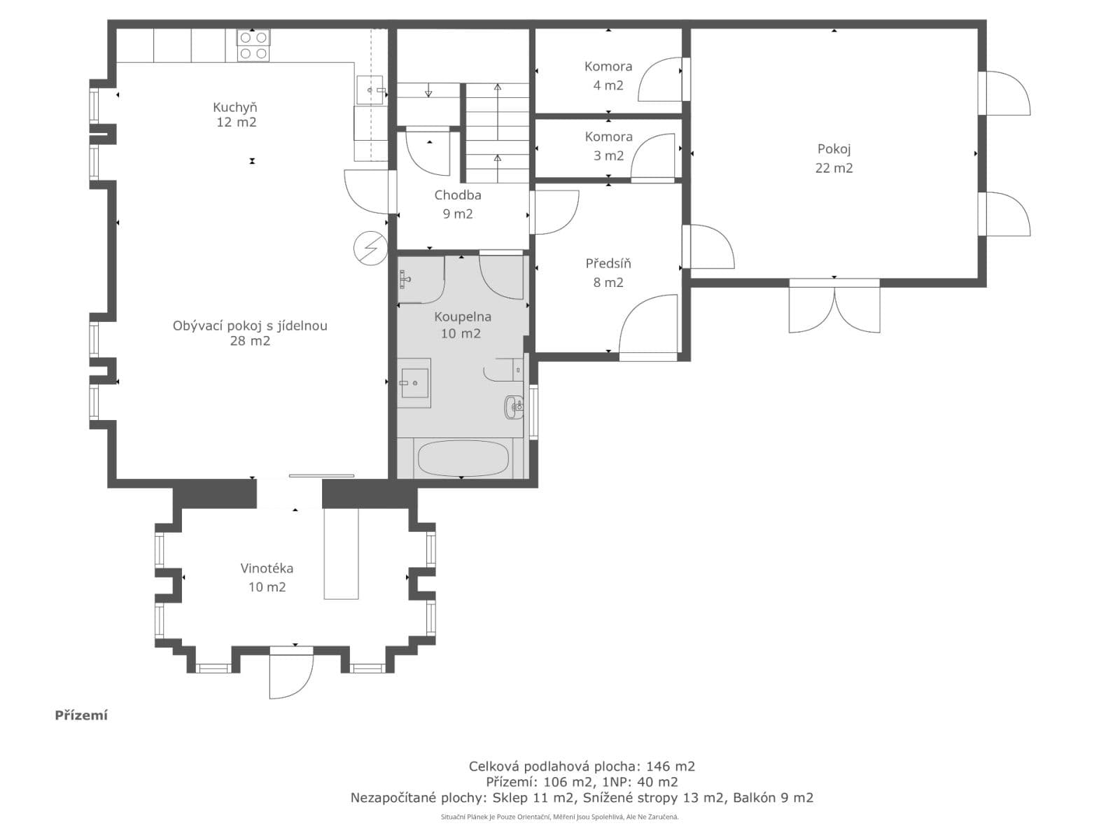 Predaj domu 160 m², pozemek 570 m², Jana Čermáka, Přišimasy, Středočeský kraj Predaj domu 160 m², pozemek 570 m², Jana Čermáka, Přišimasy, Středočeský kraj