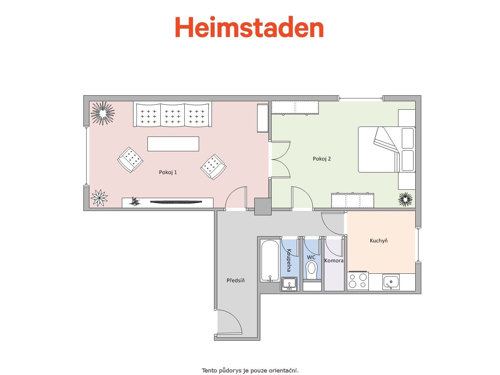 Prenájom bytu 2-izbový 66 m², Dvořákova, Karviná, Moravskoslezský kraj Prenájom bytu 2-izbový 66 m², Dvořákova, Karviná, Moravskoslezský kraj