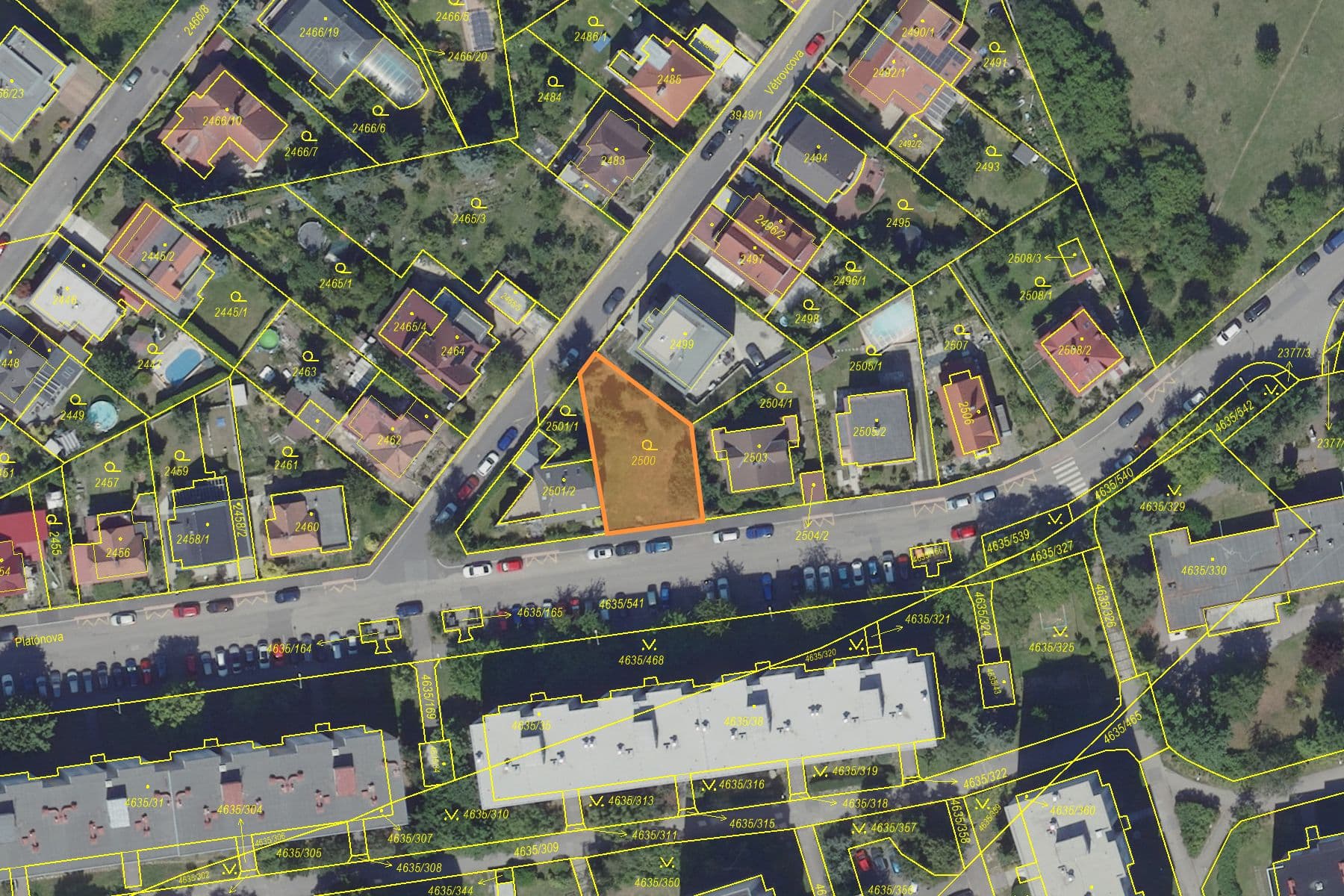 Predaj pozemku 401 m², Platónova, Praha, Praha Predaj pozemku 401 m², Platónova, Praha, Praha