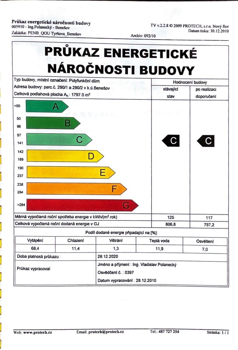Predaj bytu 3-izbový 124 m², Tyršova, Benešov, Středočeský kraj Predaj bytu 3-izbový 124 m², Tyršova, Benešov, Středočeský kraj