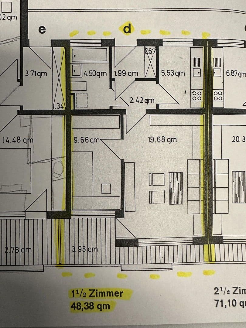 Predaj bytu 1-izbový 49 m², Tölzer Straße 45, München, Bavorsko Predaj bytu 1-izbový 49 m², Tölzer Straße 45, München, Bavorsko