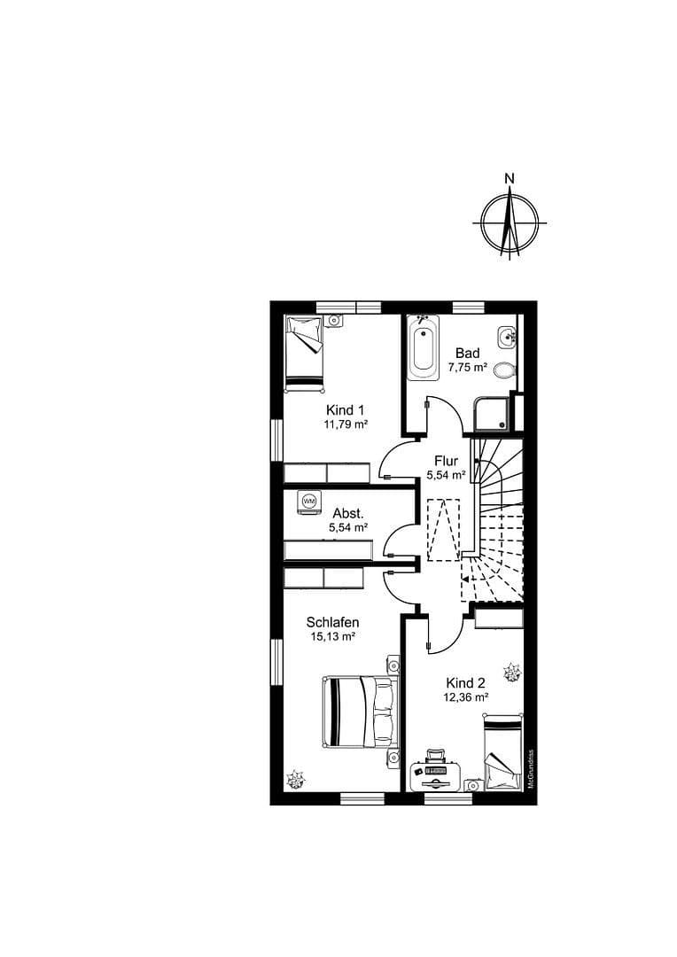 Prenájom domu 131 m², pozemek 85 m², Appelboomtwiete, 10, Alveslohe, Šlezvicko-Holštajnsko Prenájom domu 131 m², pozemek 85 m², Appelboomtwiete, 10, Alveslohe, Šlezvicko-Holštajnsko