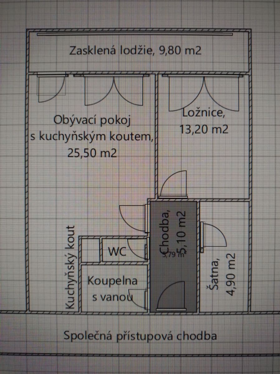 Predaj bytu 2-izbový 53 m², nábřeží Závodu míru, Pardubice, Pardubický kraj Predaj bytu 2-izbový 53 m², nábřeží Závodu míru, Pardubice, Pardubický kraj
