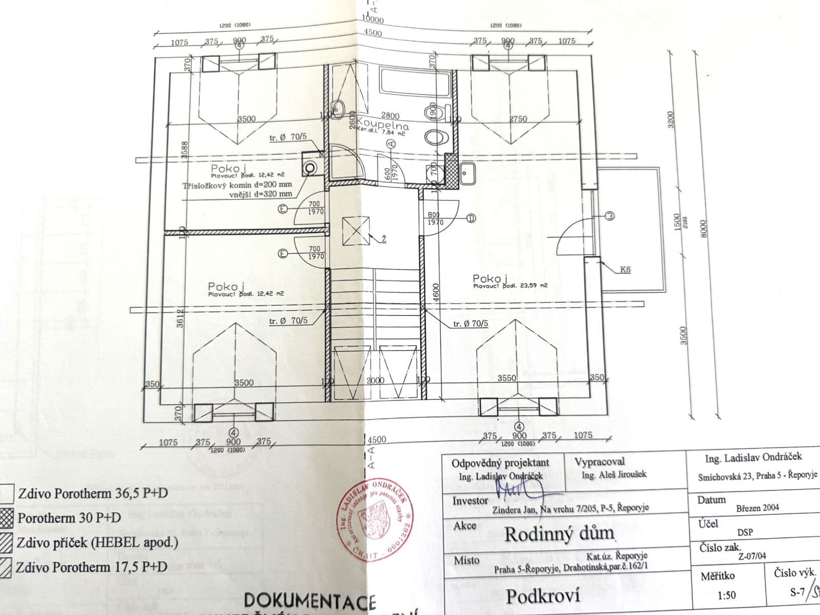 Predaj domu 160 m², pozemek 1 m², Drahotínská, Praha, Praha Predaj domu 160 m², pozemek 1 m², Drahotínská, Praha, Praha