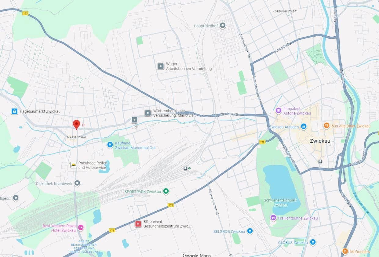 Predaj bytu 3-izbový 70 m², Antonstr. 11, Zwickau, Sasko Predaj bytu 3-izbový 70 m², Antonstr. 11, Zwickau, Sasko