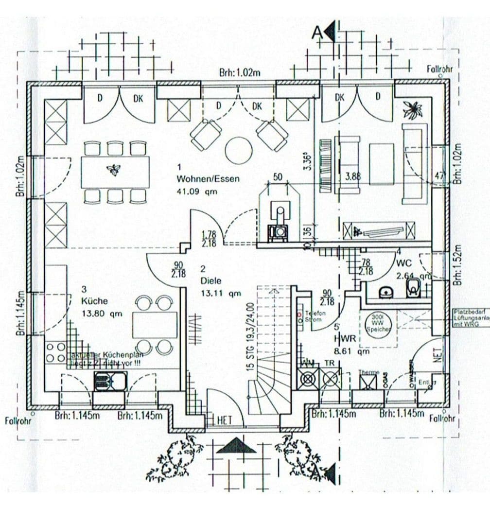 Prenájom domu 145 m², pozemek 700 m², Hasenkrug, Šlezvicko-Holštajnsko Prenájom domu 145 m², pozemek 700 m², Hasenkrug, Šlezvicko-Holštajnsko