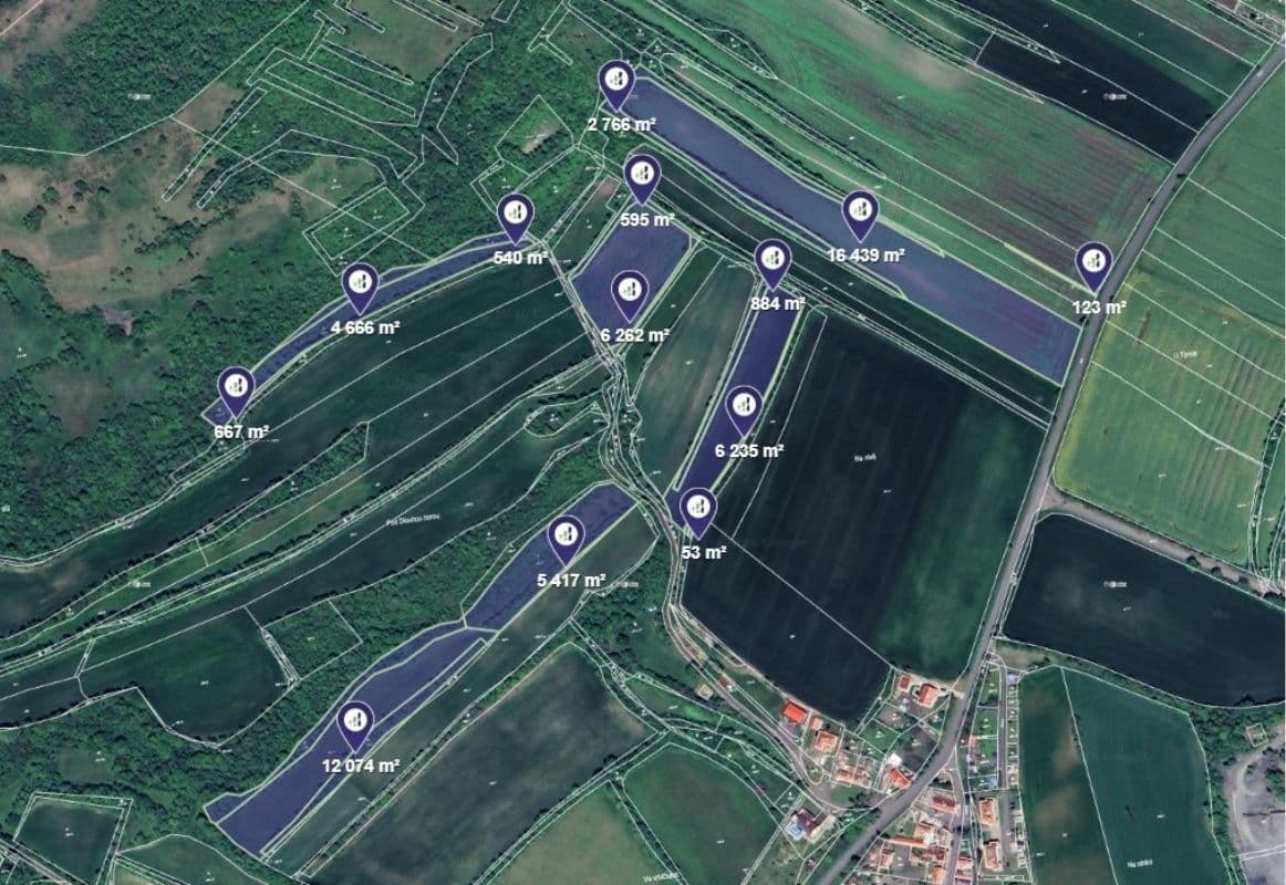 Predaj pozemku 72.557 m², Chraberce, Ústecký kraj Predaj pozemku 72.557 m², Chraberce, Ústecký kraj