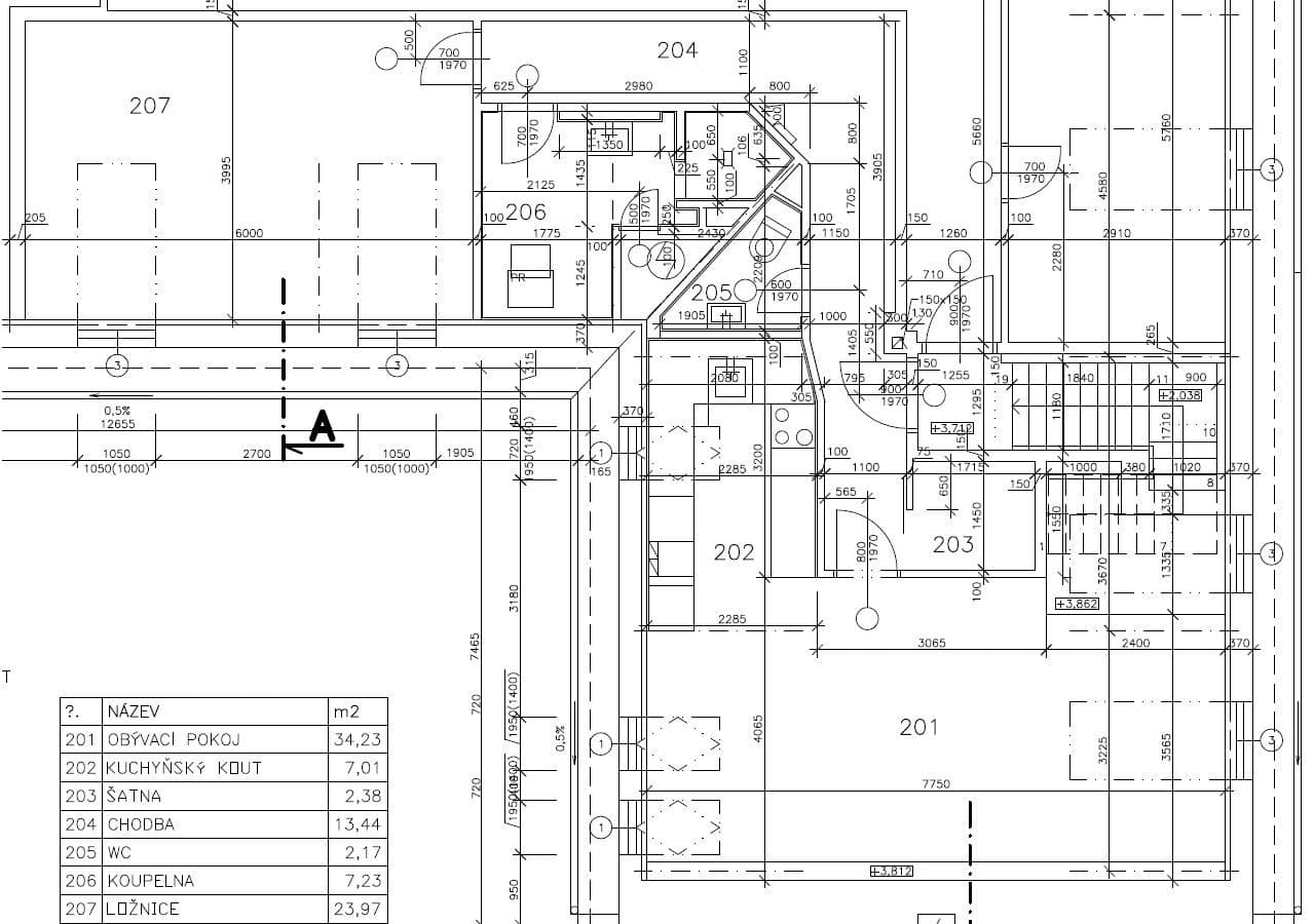 Prenájom bytu 2-izbový 76 m², K Tuchoměřicům, Praha, Praha Prenájom bytu 2-izbový 76 m², K Tuchoměřicům, Praha, Praha