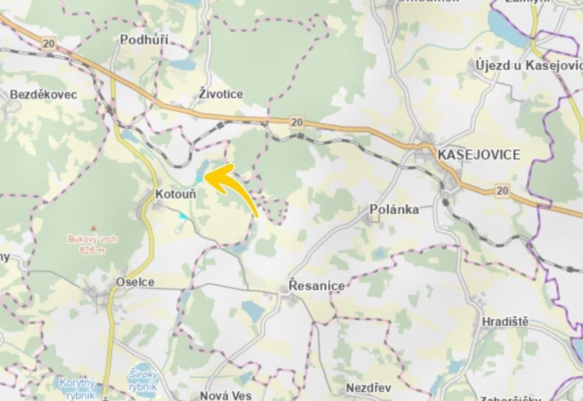 Predaj pozemku 2.952 m², Oselce, Plzeňský kraj Predaj pozemku 2.952 m², Oselce, Plzeňský kraj