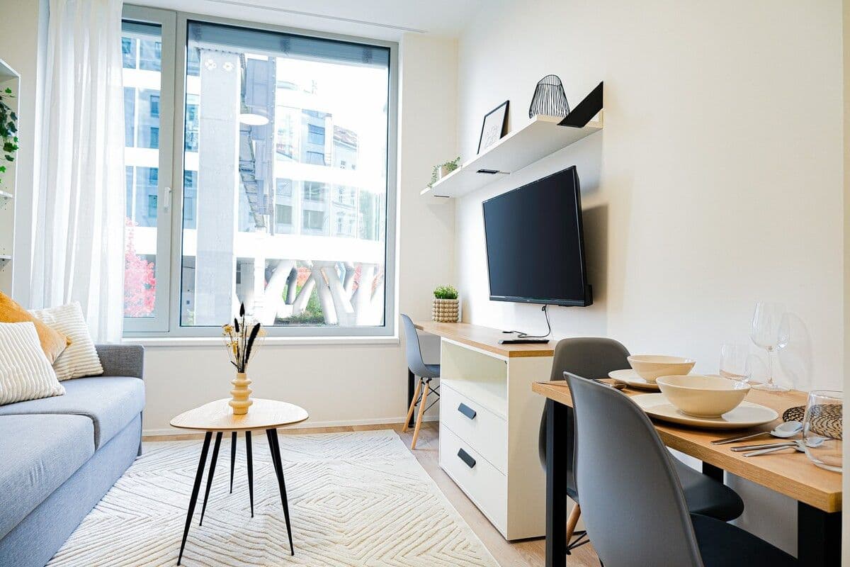 Prenájom bytu 23 m², Plzeňská, Praha, Praha Prenájom bytu 23 m², Plzeňská, Praha, Praha