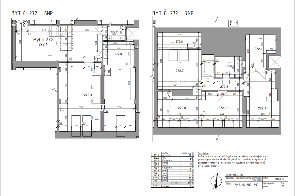 Predaj bytu 3-izbový 136 m², Andrštova, Praha, Praha Predaj bytu 3-izbový 136 m², Andrštova, Praha, Praha