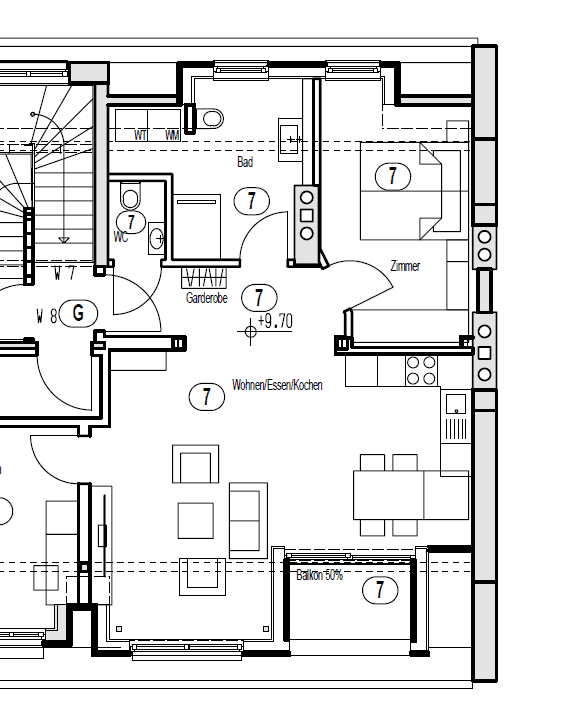 Predaj bytu 3-izbový 75 m², Aschaffenburg, Bavorsko Predaj bytu 3-izbový 75 m², Aschaffenburg, Bavorsko