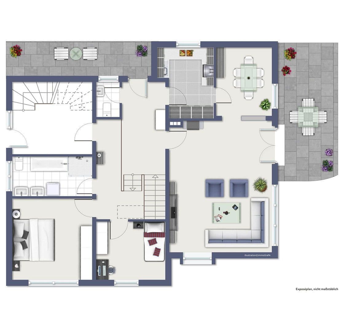 Predaj domu 232 m², pozemek 642 m², Am Wingert, Rockenberg, Hesensko Predaj domu 232 m², pozemek 642 m², Am Wingert, Rockenberg, Hesensko