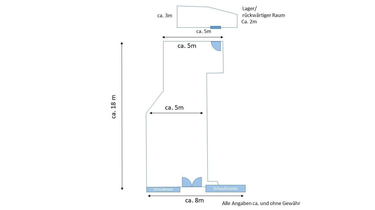 Prenájom nebytového priestoru 100 m², Korbach, Hesensko Prenájom nebytového priestoru 100 m², Korbach, Hesensko