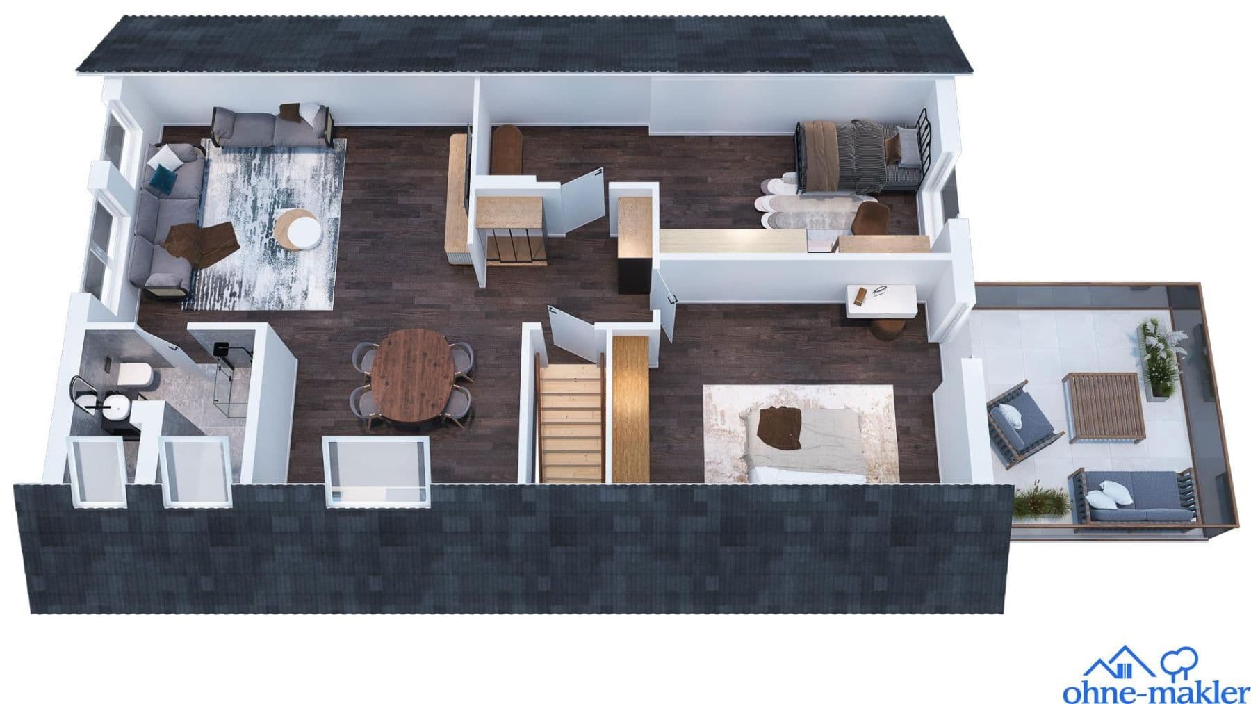 Predaj domu 191 m², pozemek 836 m², Alterathsfeld 7, Lamspringe, Dolné Sasko Predaj domu 191 m², pozemek 836 m², Alterathsfeld 7, Lamspringe, Dolné Sasko