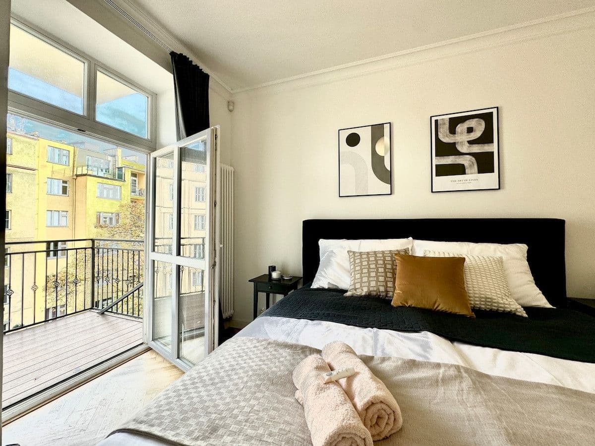 Prenájom bytu 80 m², Kroftova, Praha, Praha Prenájom bytu 80 m², Kroftova, Praha, Praha