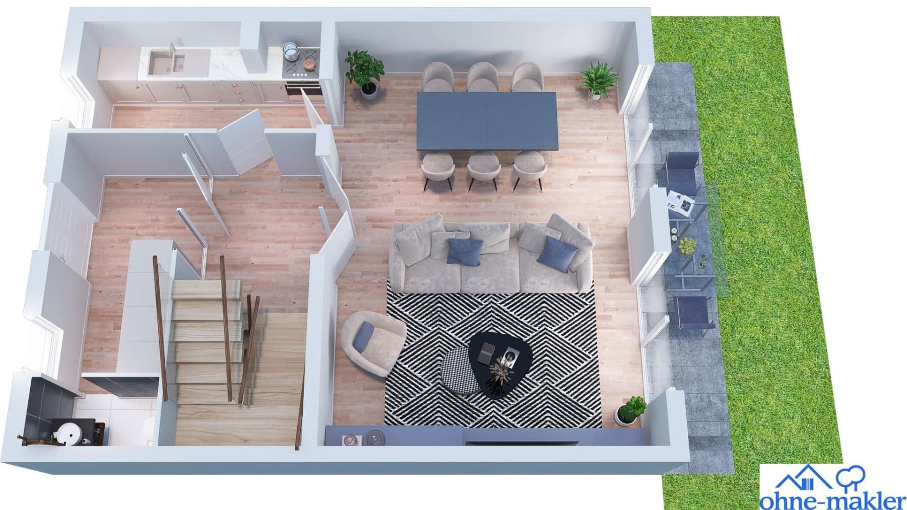 Prenájom domu 119 m², pozemek 250 m², Wandlitz, Brandenbursko Prenájom domu 119 m², pozemek 250 m², Wandlitz, Brandenbursko