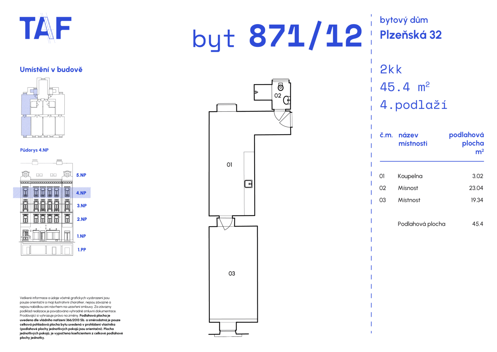 Predaj bytu 2-izbový 45 m², Plzeňská, Praha, Praha Predaj bytu 2-izbový 45 m², Plzeňská, Praha, Praha