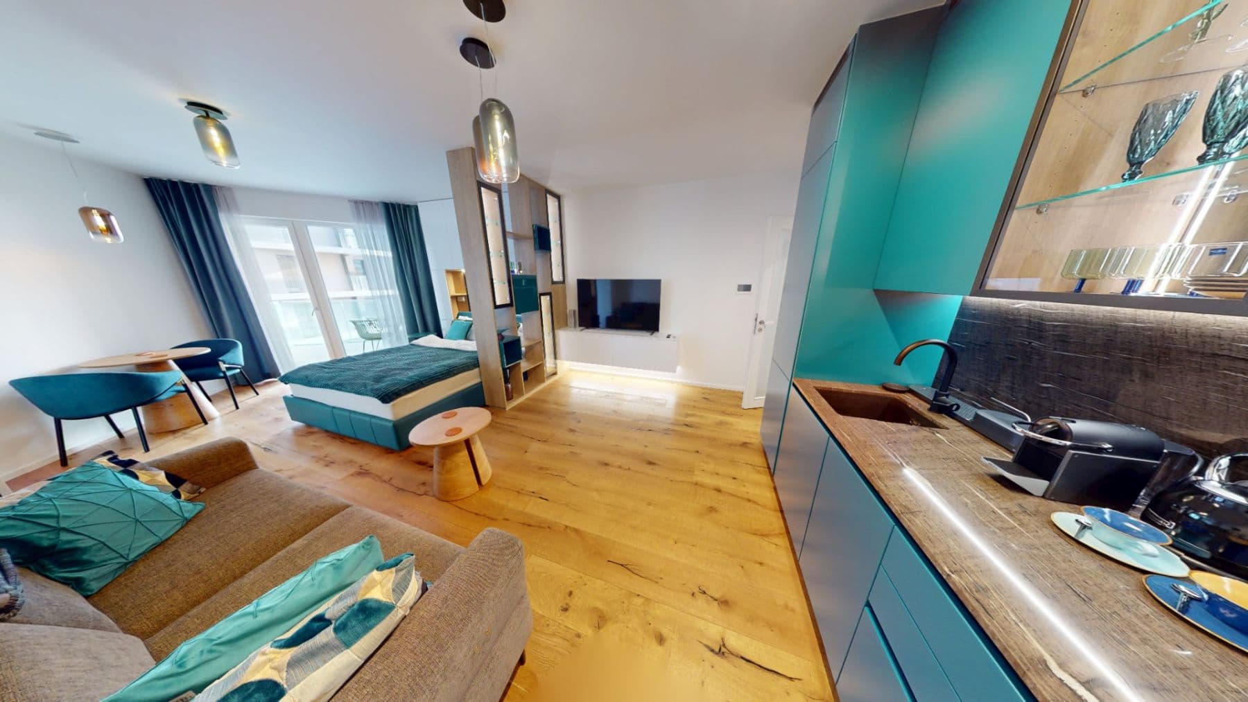 Prenájom bytu 1-izbový 50 m², Ramonova, Praha, Praha Prenájom bytu 1-izbový 50 m², Ramonova, Praha, Praha