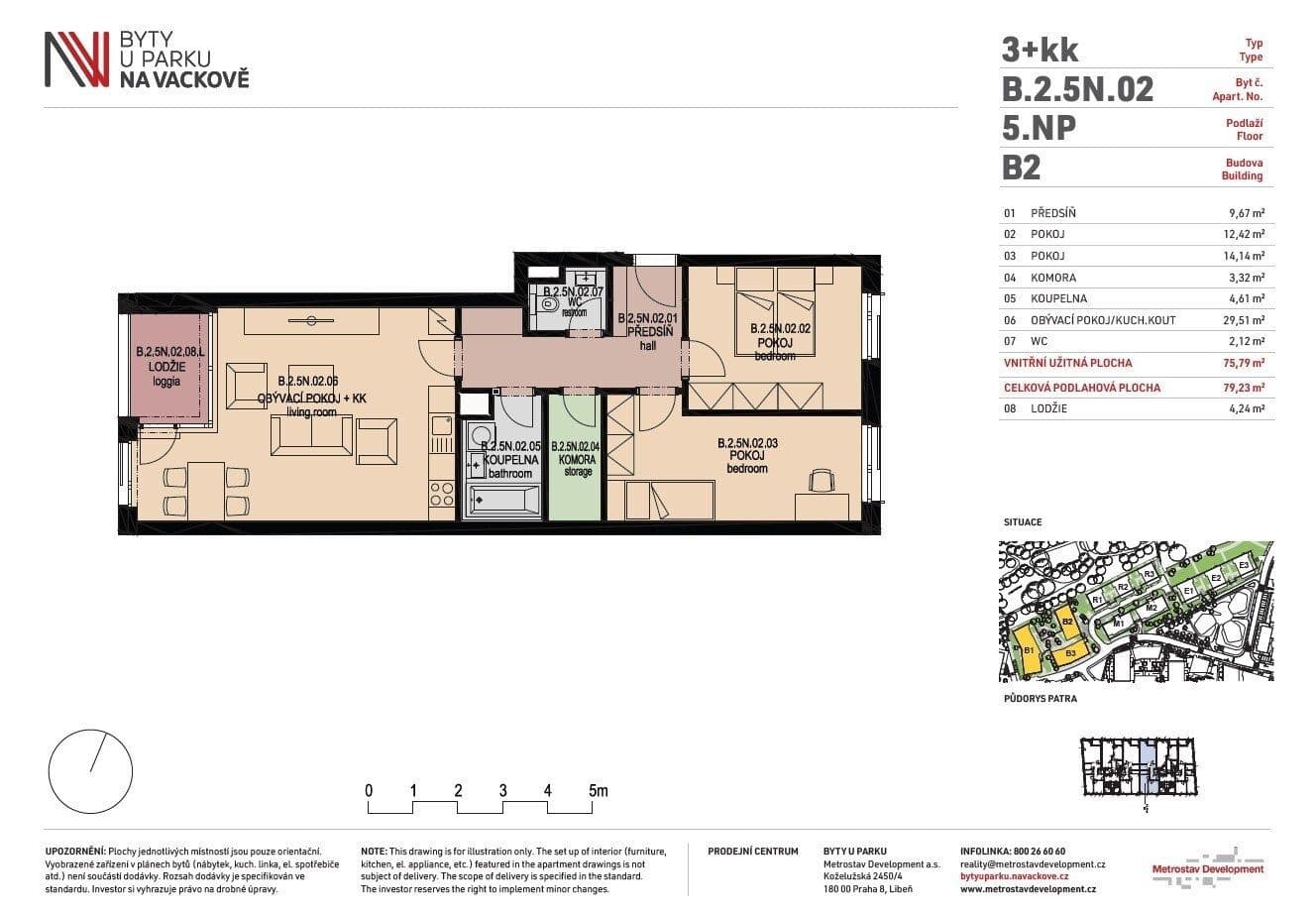 Prenájom bytu 3-izbový 75 m², Dagmar Burešové, Praha, Praha Prenájom bytu 3-izbový 75 m², Dagmar Burešové, Praha, Praha