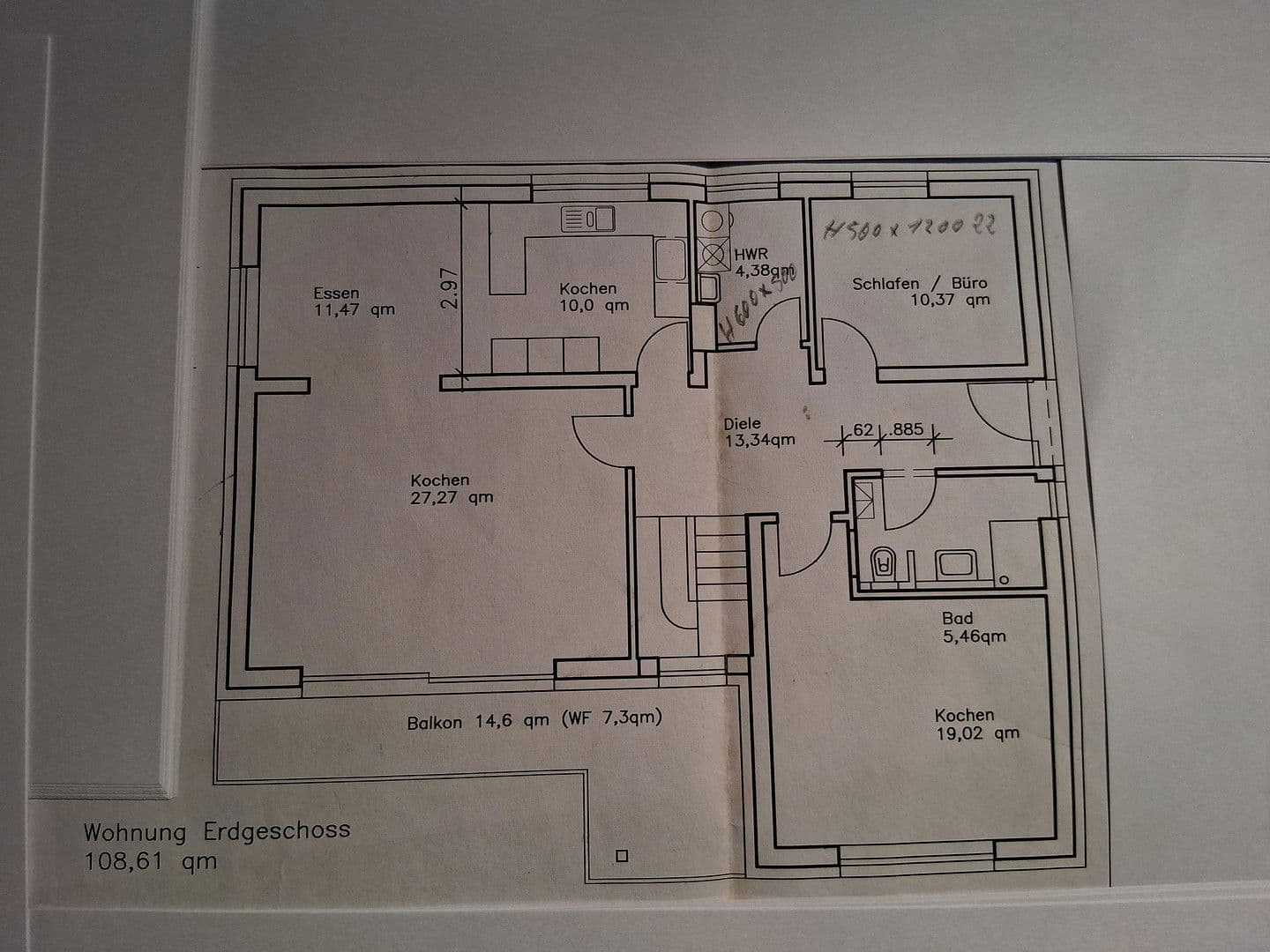 Prenájom bytu 6-izbový 105 m², Prüm, Porýnie-Falcko Prenájom bytu 6-izbový 105 m², Prüm, Porýnie-Falcko