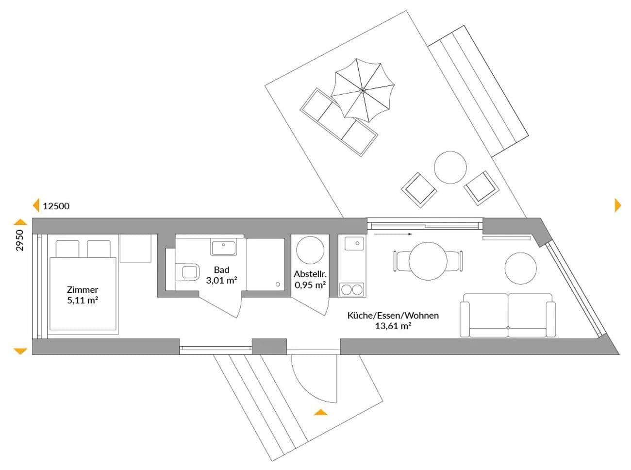 Predaj domu 23 m², pozemek 1 m², BURGBLICK BAUGRUNDSTÜCK EXKLUSIV NUR FÜR DANWOOD-HAUSBAU, Güssing, Burgenland Predaj domu 23 m², pozemek 1 m², BURGBLICK BAUGRUNDSTÜCK EXKLUSIV NUR FÜR DANWOOD-HAUSBAU, Güssing, Burgenland