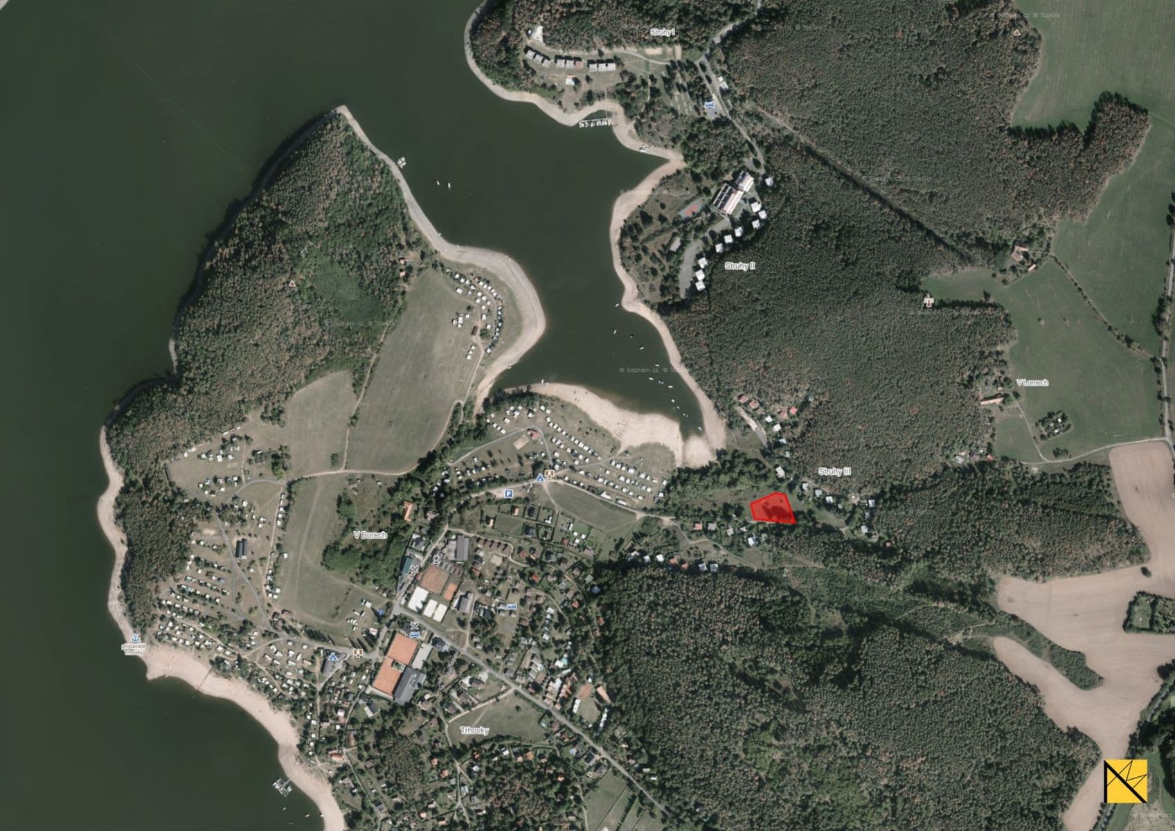 Predaj rekreačného objektu 57 m², pozemek 500 m², Milešov, Středočeský kraj Predaj rekreačného objektu 57 m², pozemek 500 m², Milešov, Středočeský kraj