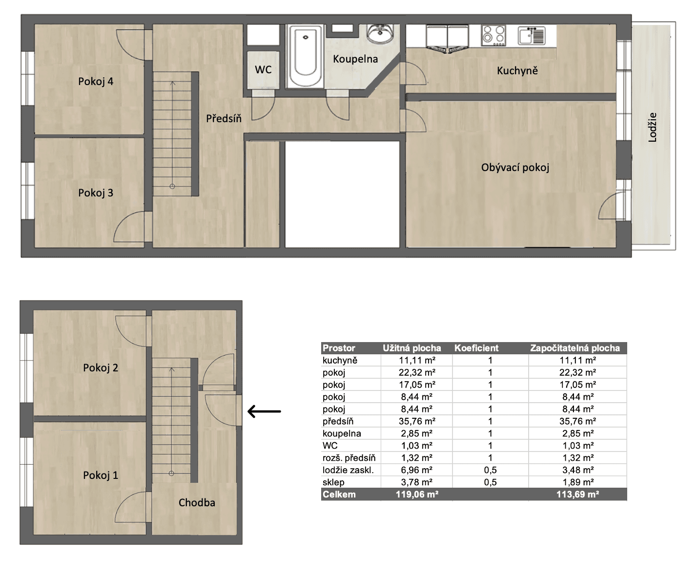 Predaj bytu 5-izbový 119 m², Dominova, Praha, Praha Predaj bytu 5-izbový 119 m², Dominova, Praha, Praha