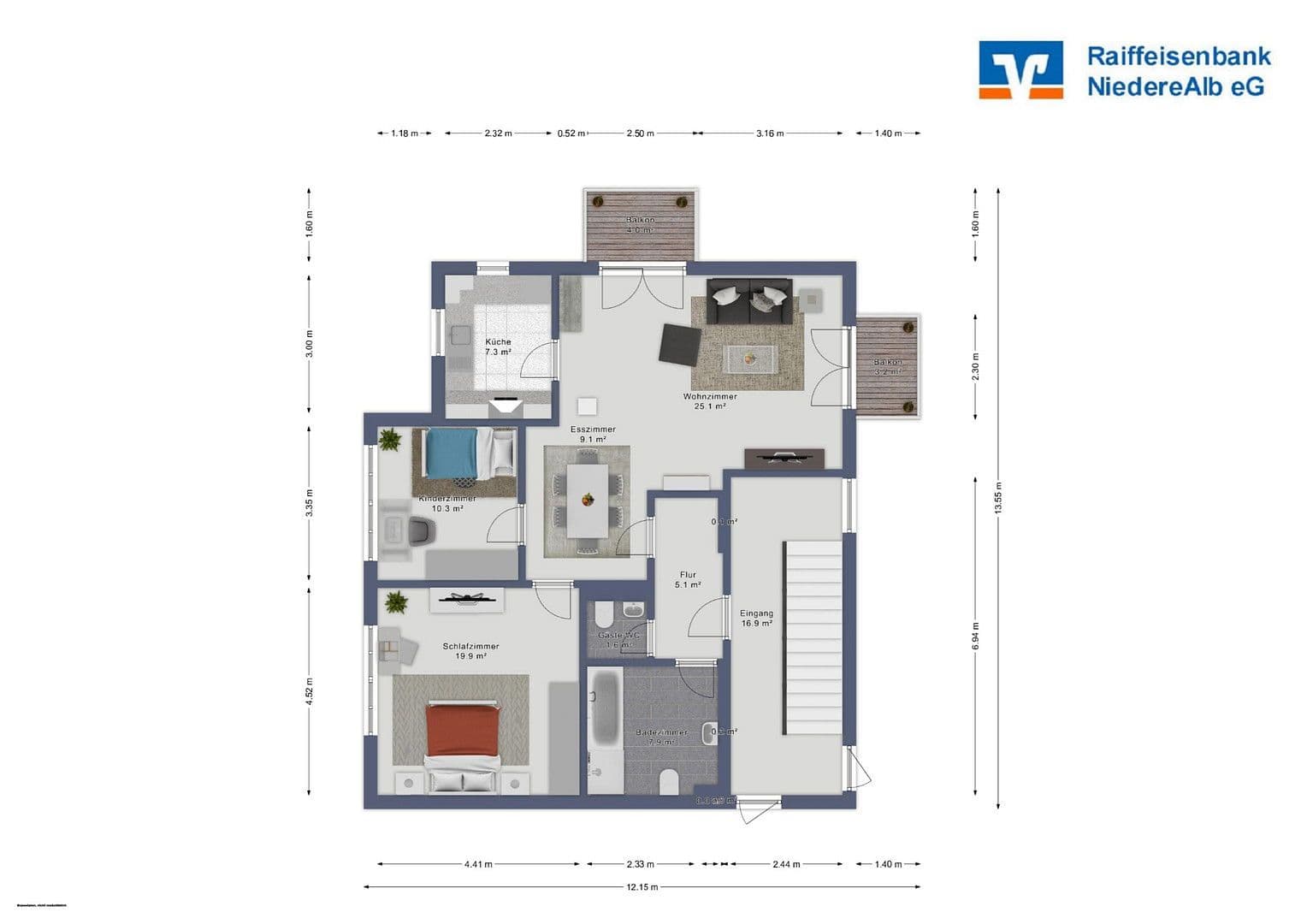 Predaj bytu 3-izbový 83 m², Kreuzstraße 19, Dornstadt, Bádensko-Wurttembersko Predaj bytu 3-izbový 83 m², Kreuzstraße 19, Dornstadt, Bádensko-Wurttembersko