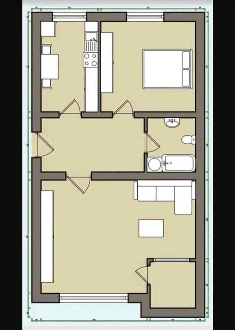 Predaj bytu 2-izbový 60 m², Hochwaldstraße 32, Altdorf, Bavorsko Predaj bytu 2-izbový 60 m², Hochwaldstraße 32, Altdorf, Bavorsko